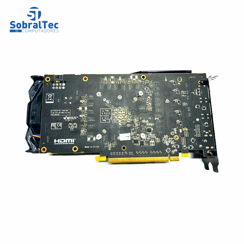 Placa De Vídeo Radeon RX 470 4GB 256Bits GDDR5 Preto Gaming XFX RX-4770P45L