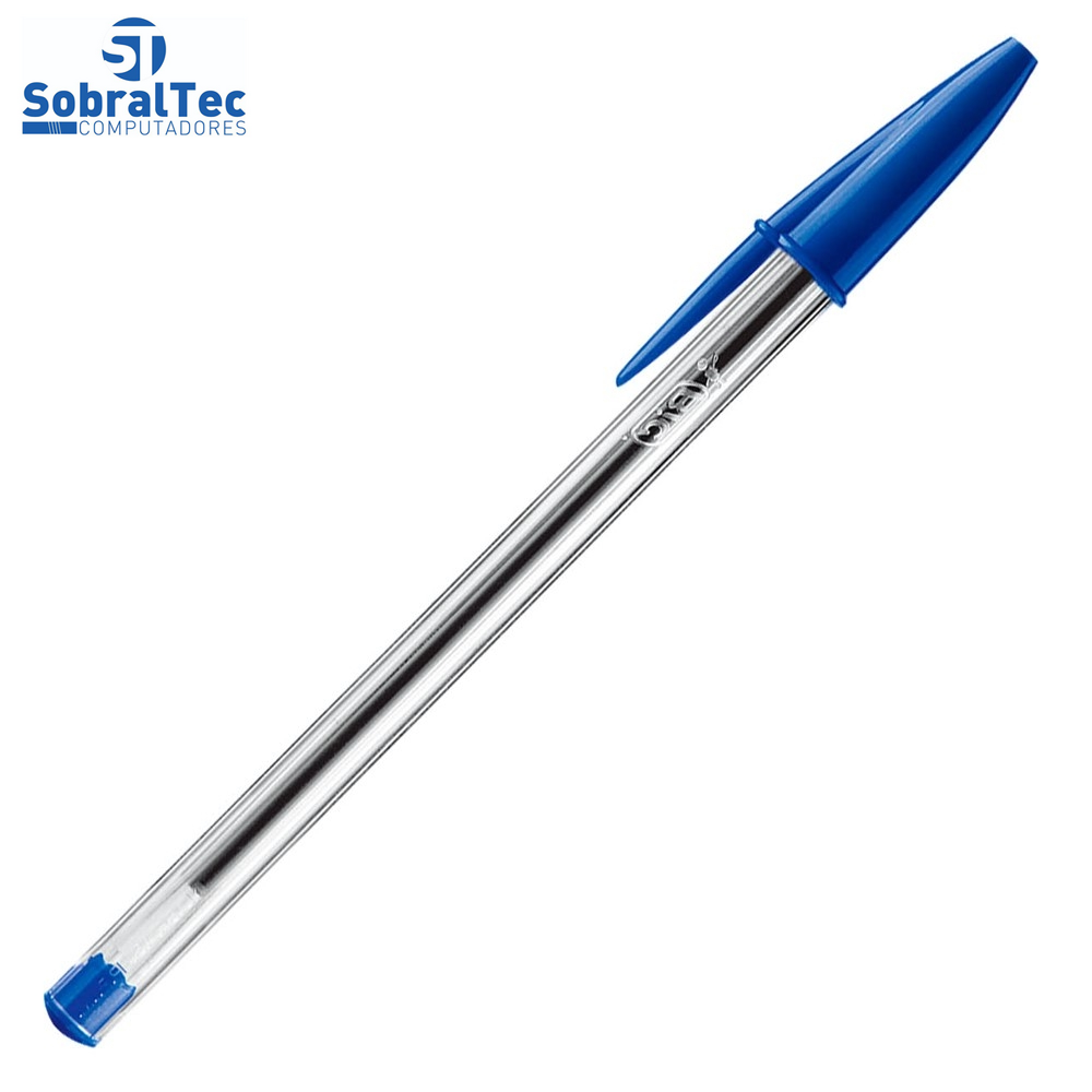 Caneta Esferografica Bic Cristal Dura+ 1.0 mm Azul