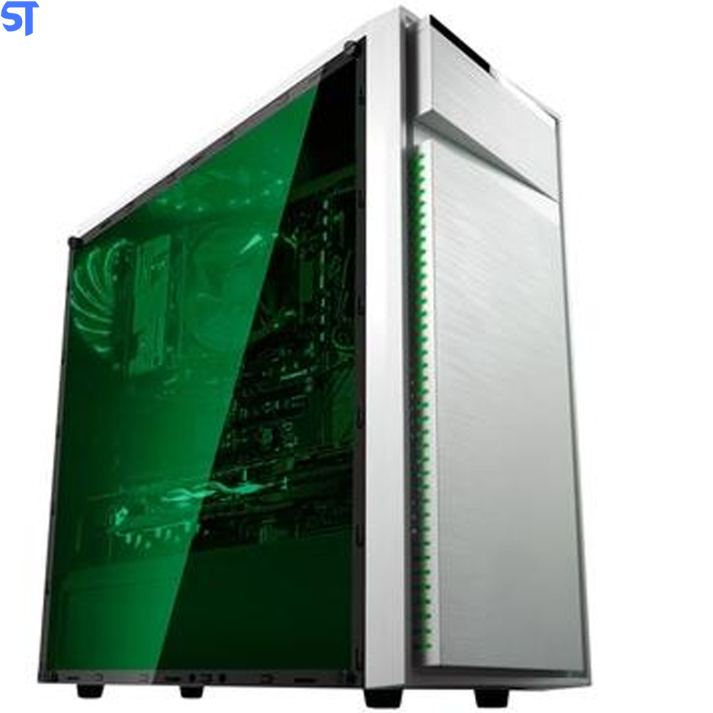 Gabinete Gamer Bg-015 Branco Bluecase - Sem Fonte / Usb 3.0 Frontal