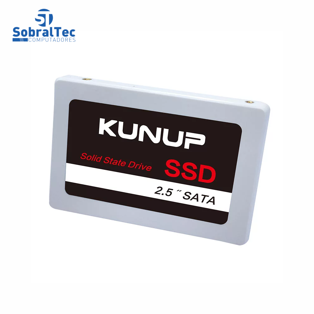 HD SSD Kunup 256GB 2.5 Sata 3 Leitura 550Mbps Gravação 350Mbps K168-256gb