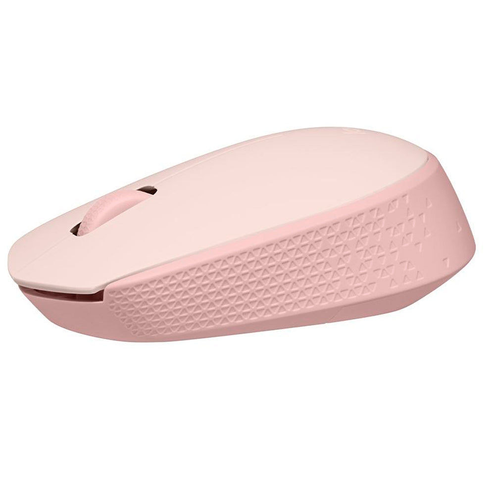Mouse sem fio Logitech M170 com Design Ambidestro, Compacto Conexão USB - Rosa