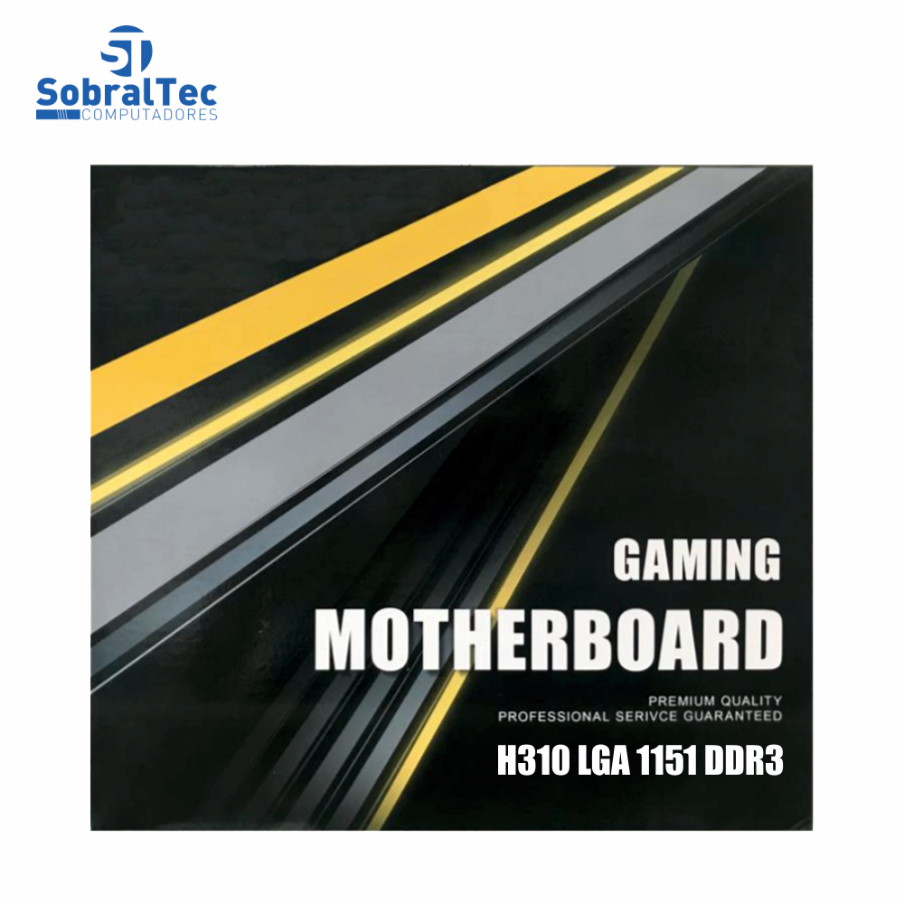 Placa Mãe Micro Atx Lga 1151 H310  Vga Hdmi Gigabit Ethernet Ddr3 Geração 7º 8º Mohterboard Gaming