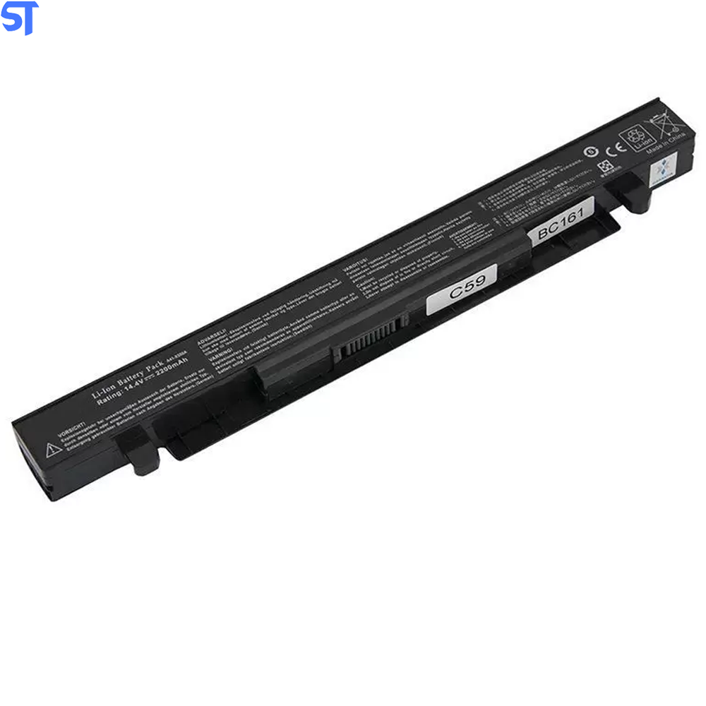 Bateria Notebook Compatível Com Asus A41-X550A X550D X550A - 4 Celulas - Preto - 14.4V