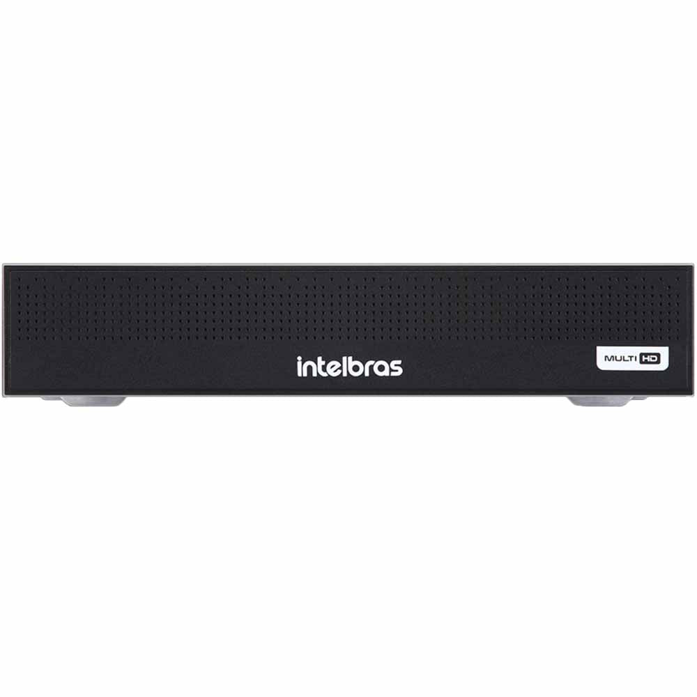 Gravador Digital de vídeo Intelbras MHDX 1008-C 8 Canais Full HD Compressão de Vídeo H.265+