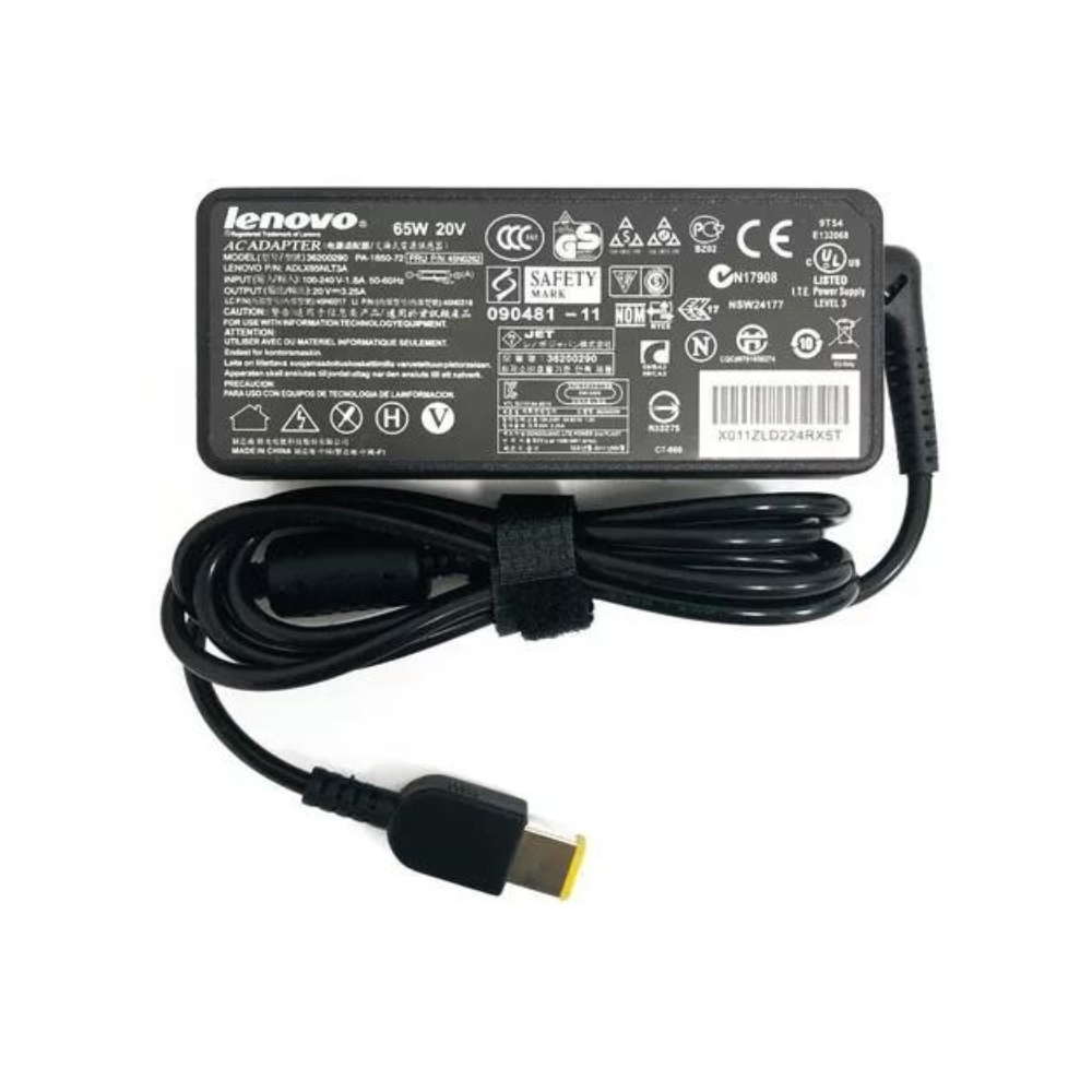 Fonte Notebook Lenovo USB 20V 3.25a 65w  Pa-1650-72 Model 45N0261 -Plug USB