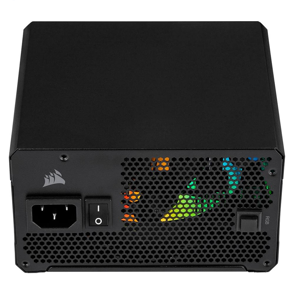 Fonte Real ATX 550W Corsair CX550F ATX / 550W / PSU / 80 Plus / Bronze / RGB - (CP-9020216)- Preto