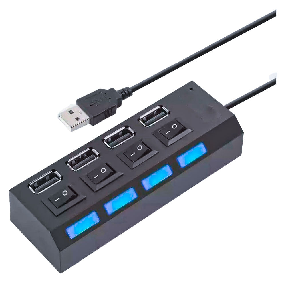 Hub USB Com 4 Portas USB 2.0 - Aoweixun Orvesion