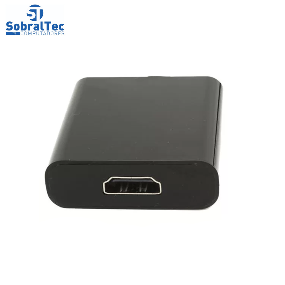 Conversor DisplayPort Para HDMI Fêmea 4k Ultra HD- 30Cm