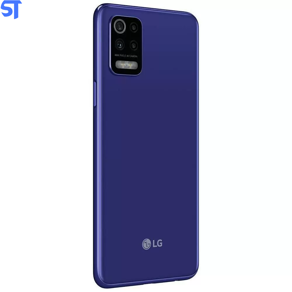 Smartphone LG K62 64GB Azul 4G Processador Octa-Core 4GB RAM Tela 6,59 Camera Quádrupla + Selfie 13MP Android Dual Chip