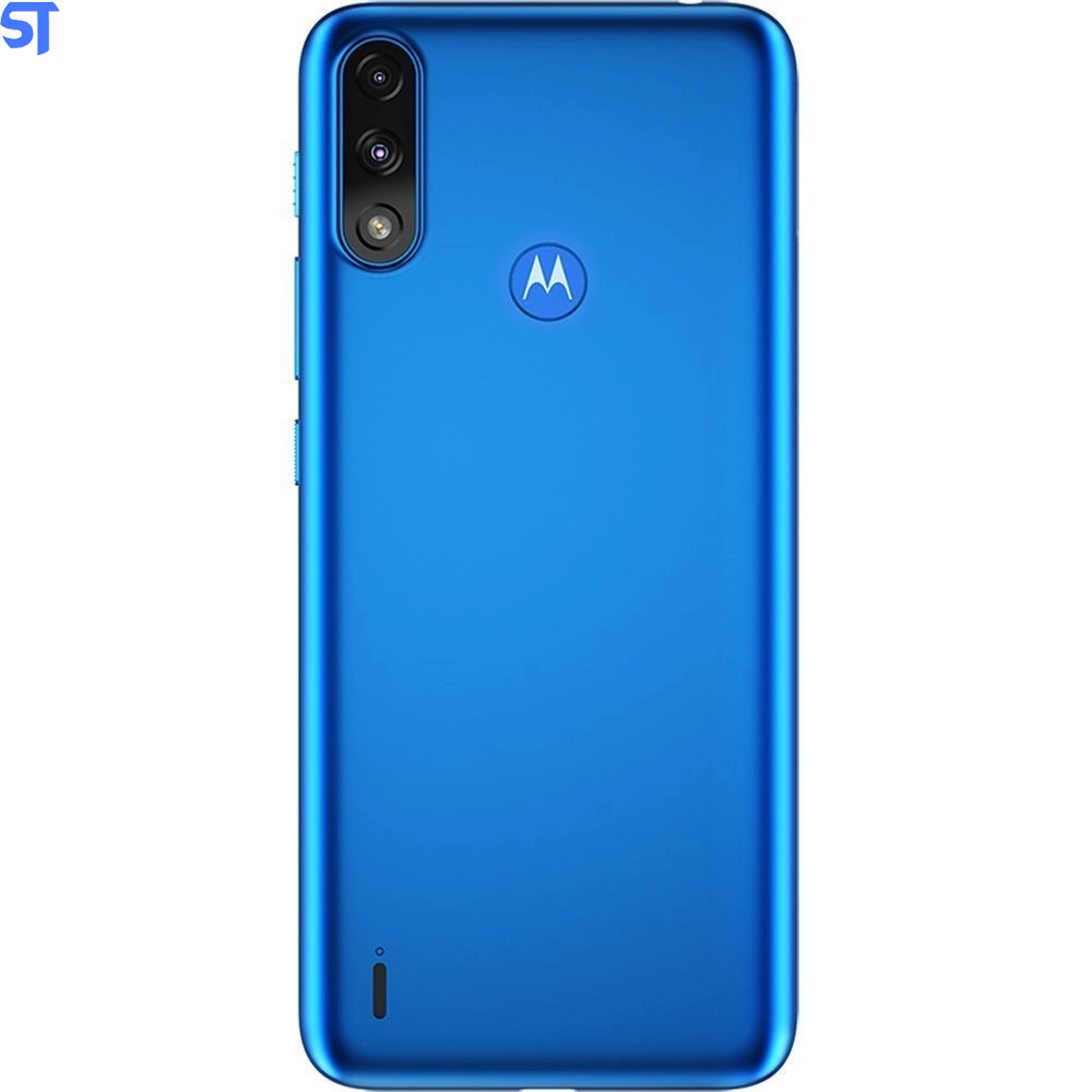 Smartphone Motorola E7 Power, Azul Metálico, Tela de 6.5", Android 10, Câm. Tras. de 13+2MP, Frontal de 5MP, 32GB