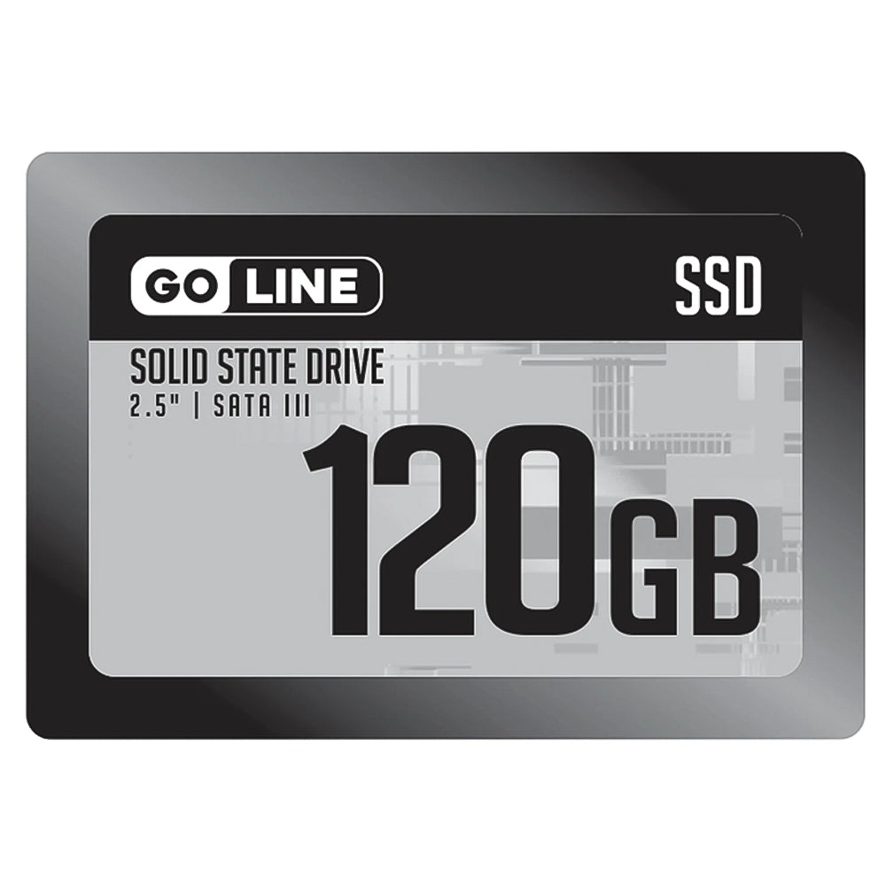 SSD Goline 120GB  Preto  SATA 3.0  2.5