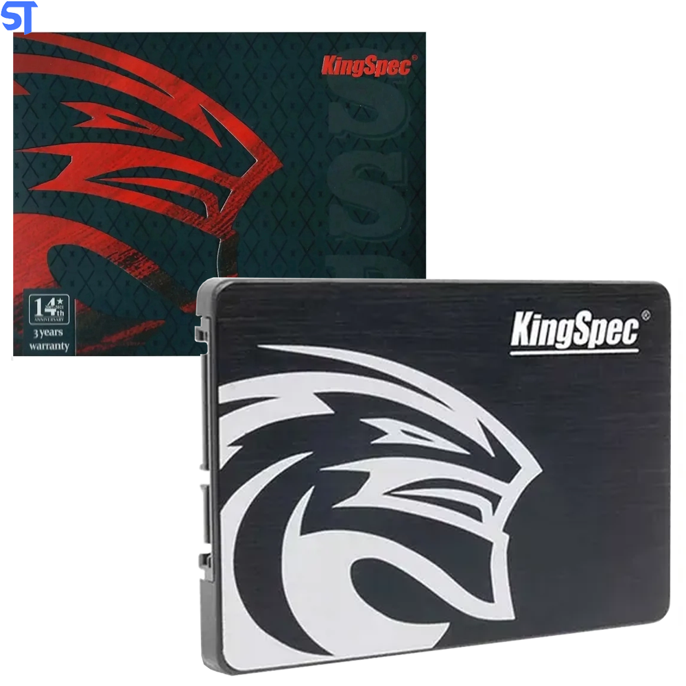 Hd Ssd KingSpec HD 256GB 562Mb/s De Leitura 524Mb/s De Escrita