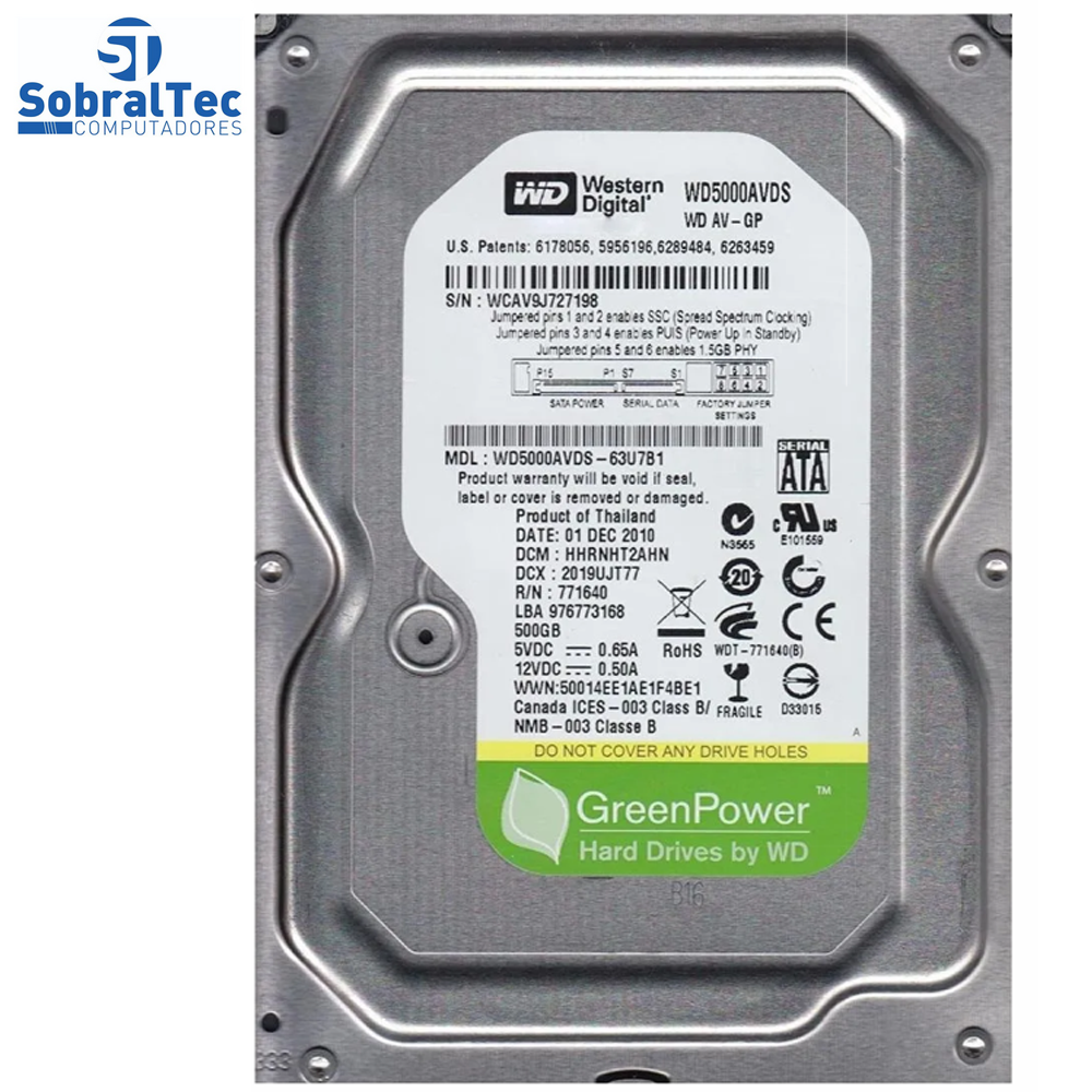 Computador Core i3- 3.30GHz-HD 500GB - Memória Ram 4GB-Micro-Atx Mt-25V2BK- Com 2 Portas Serial Com