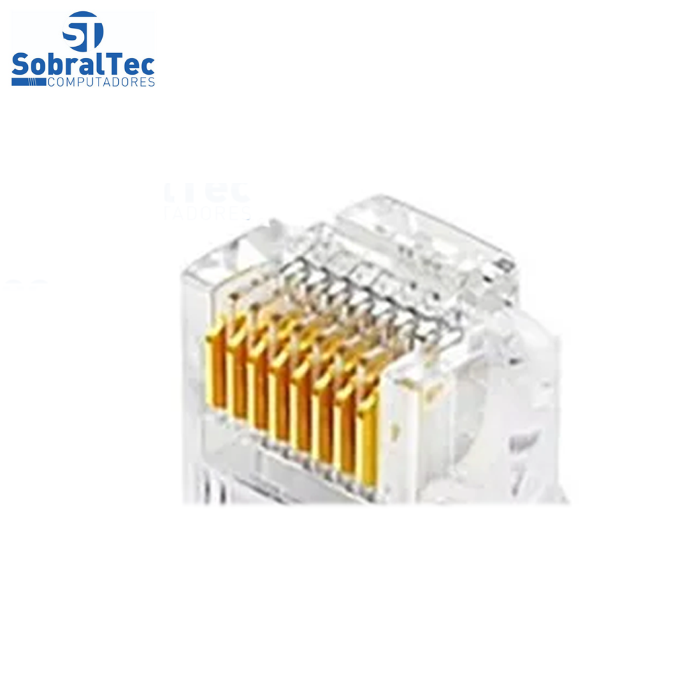 Plug Conector RJ45 Categoria 6 Wurth Unidade