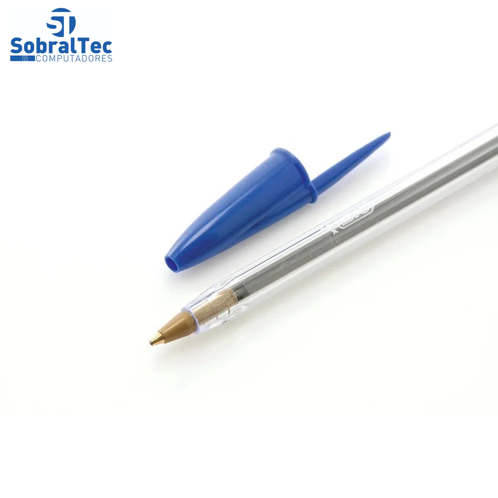 Caneta Esferografica Bic Cristal Dura+ 1.0 mm Azul
