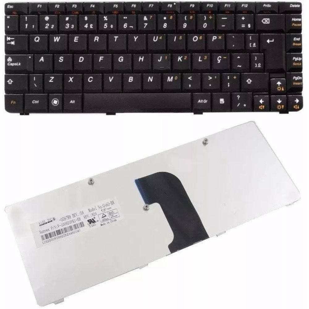 Teclado Notebook Lenovo G460 Br Pn Mb288-002 Modelo G450-Uk