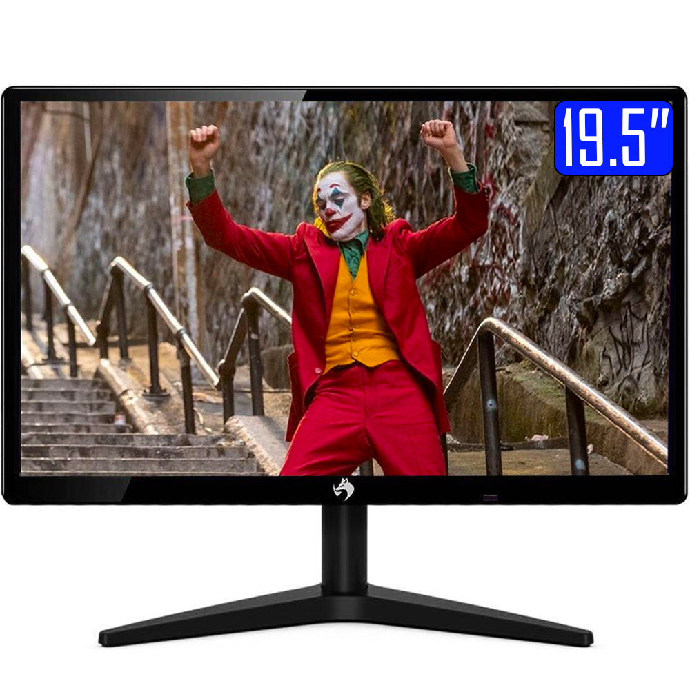 Monitor Fox Racer 19.5 polegadas LED 75HZ HDMI VGA