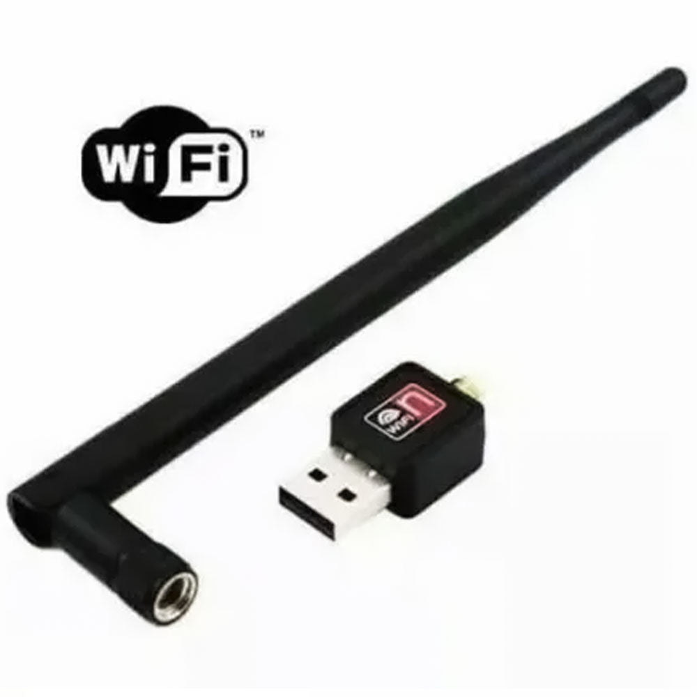 Antena Adaptador USB WiFi 1200 Mbps LAN 2Dbi 2.4G 802.11n / G / b WI FI