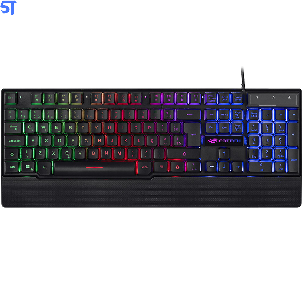 Teclado Gamer USB KG-60BK C3Tech