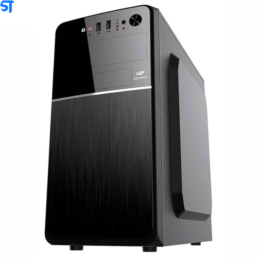 Gabinete Micro-Atx Mt-24V2BK Com Fonte 200W C3Plus