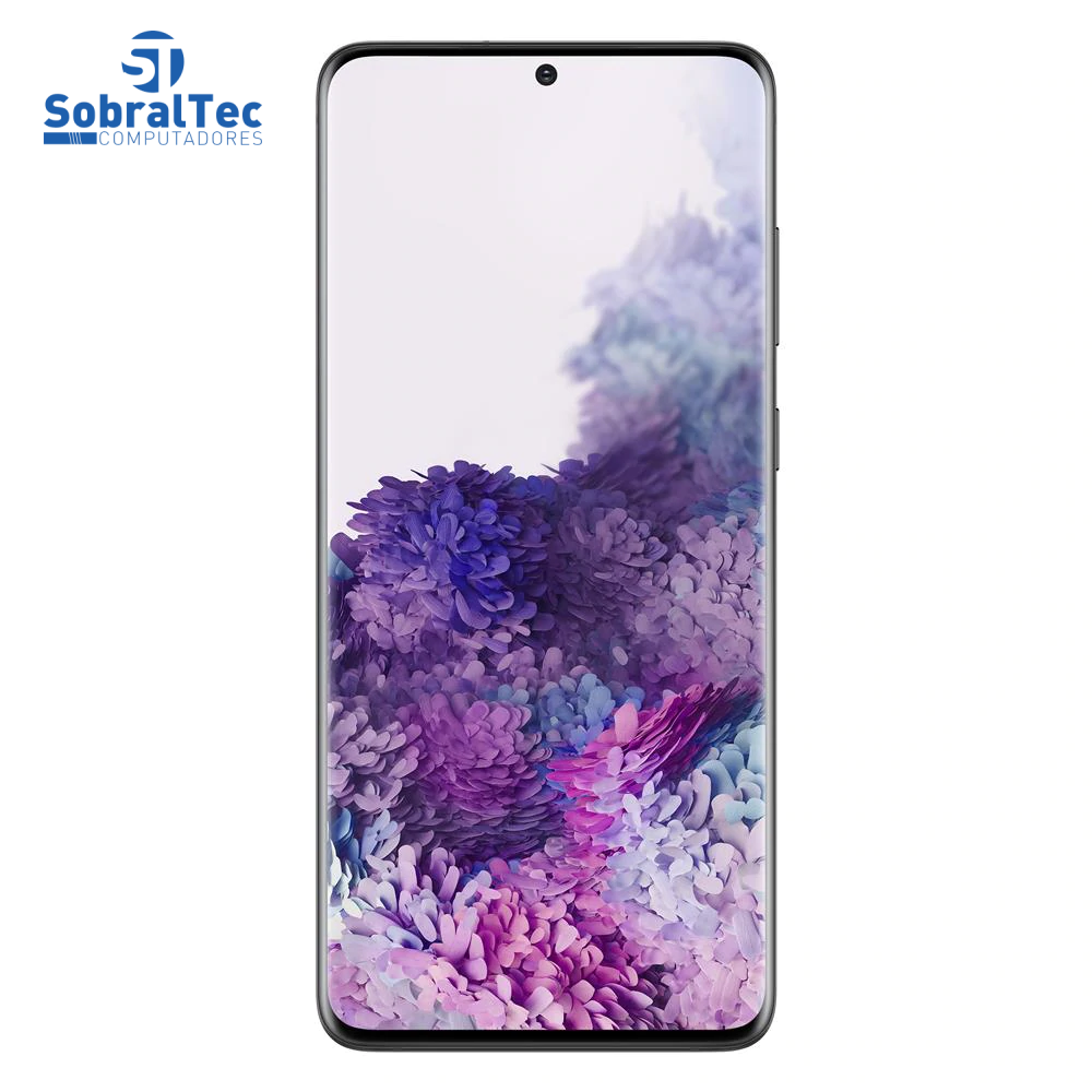 Smartphone Samsung Galaxy S20+ Preto 128GB, 8GB RAM, Tela Infinita de 6.7", Câmera Traseira Quádrupla, Câmera Frontal 10