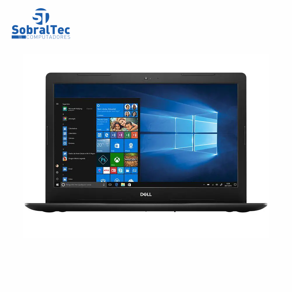 Notebook Dell Inspiron 15 3000 Intel Core i3 4GB - 256GB SSD 15,6” Windows 10
