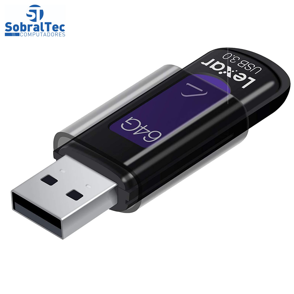Pen Drive S57 USB 3.0 Jumpdrive Lexar 64Gb