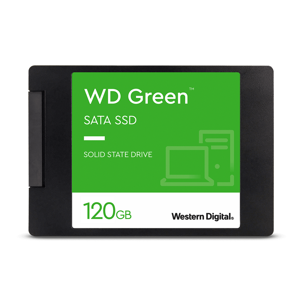 HD SSD WD Green 120GB SATA Leitura 545MB/s Gravação 430MB/s - WDS120G2G0A
