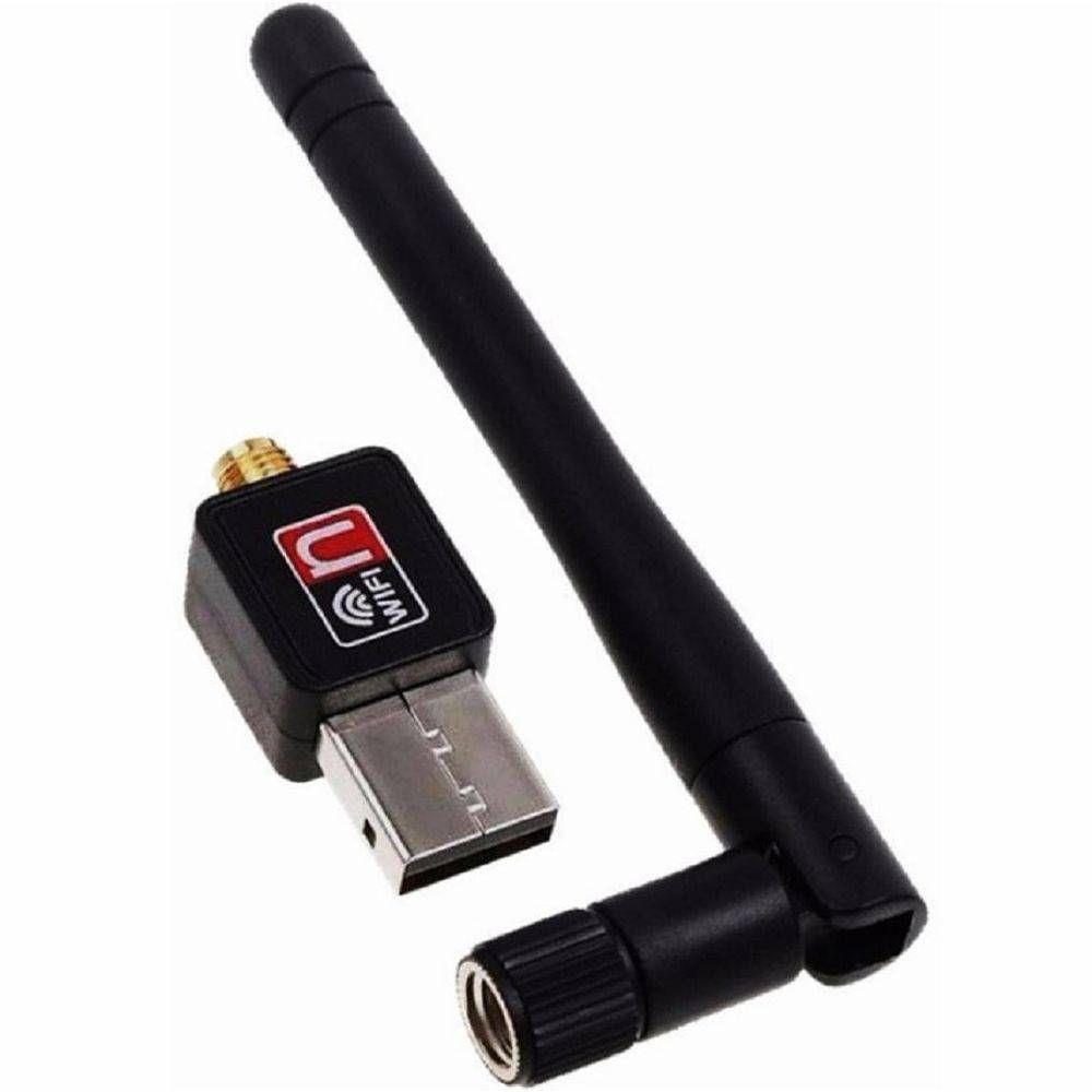 Adaptador Wi-Fi Usb Com Antena 802.iin 1200 mbps Wireless