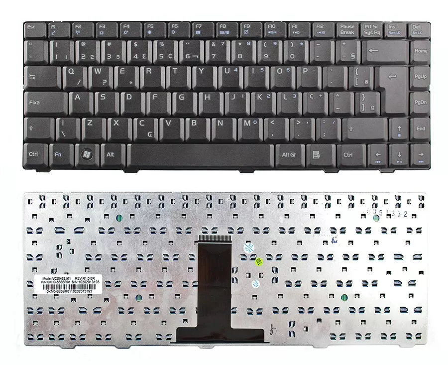 Teclado Notebook Asus F80,F81 SERIES PHILCO GoldenTec