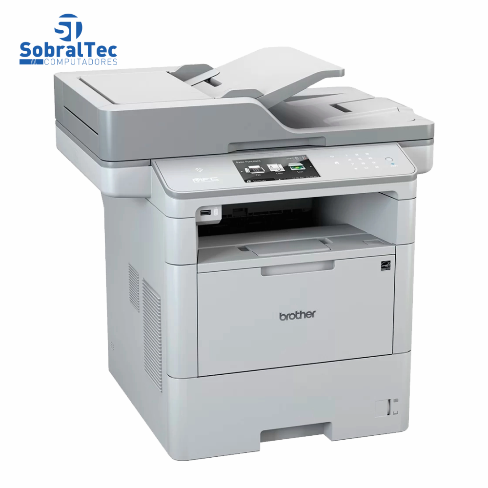 Impressora Multifuncional Laser Monocromática Wifi 110V Brother MFCL6902DW