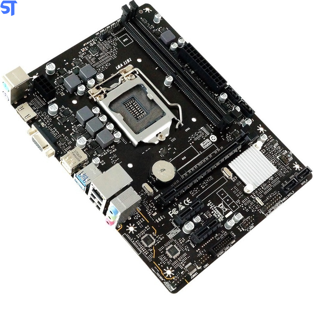 Placa Mãe Biostar H310MHP Socket LGA 1151 - DDR4 Geração 8 e 9