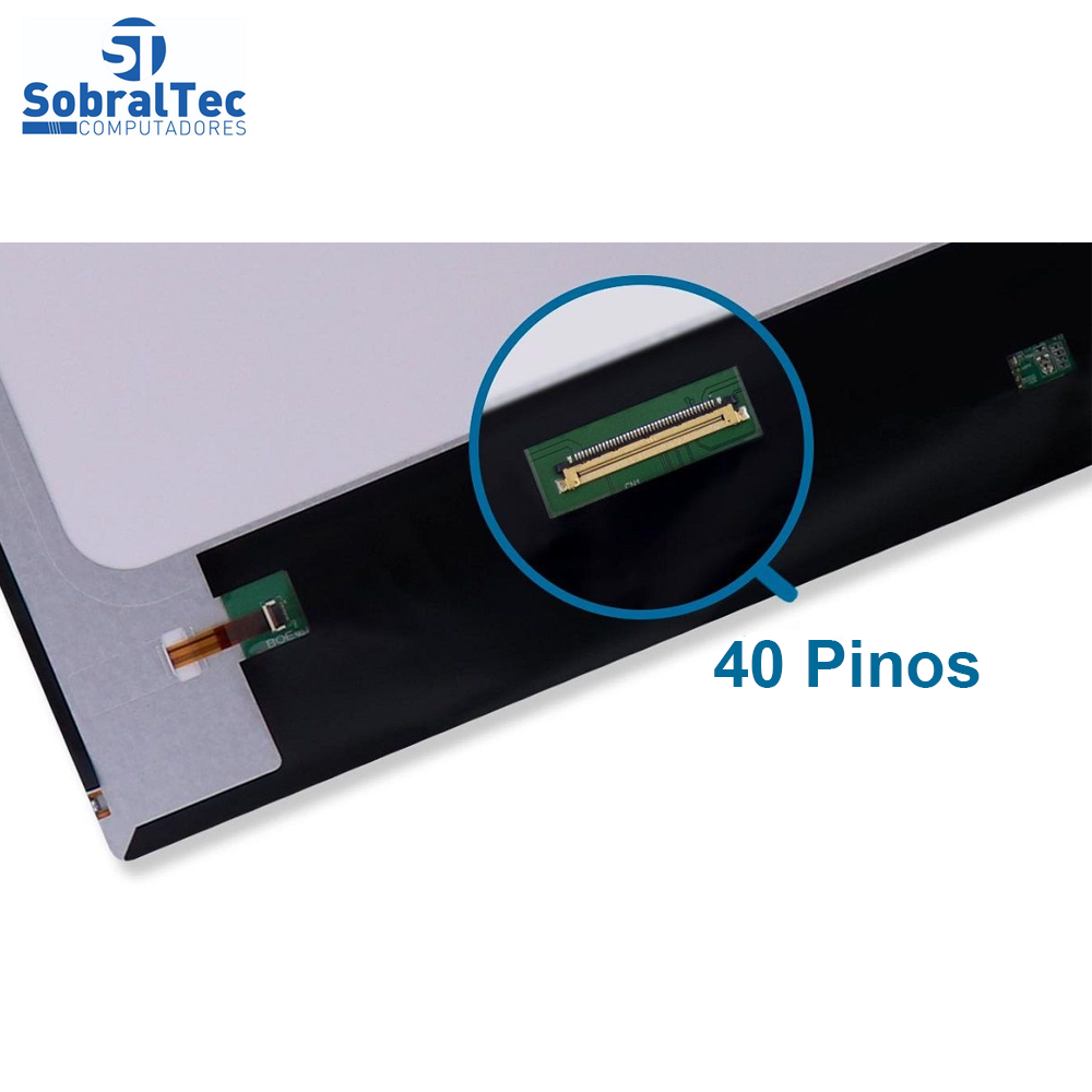 Tela Notebook Display Led 14.1 Polegadas 40 Pinos LP140WH1 (TL)(A1)