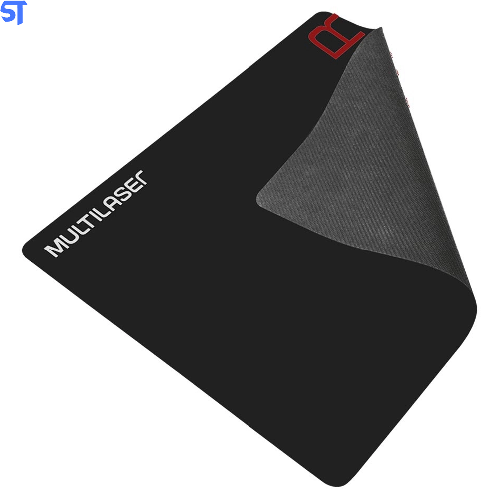 Combo Mouse 3200 Dpi e Mousepad Gamer Vermelho - Mo306