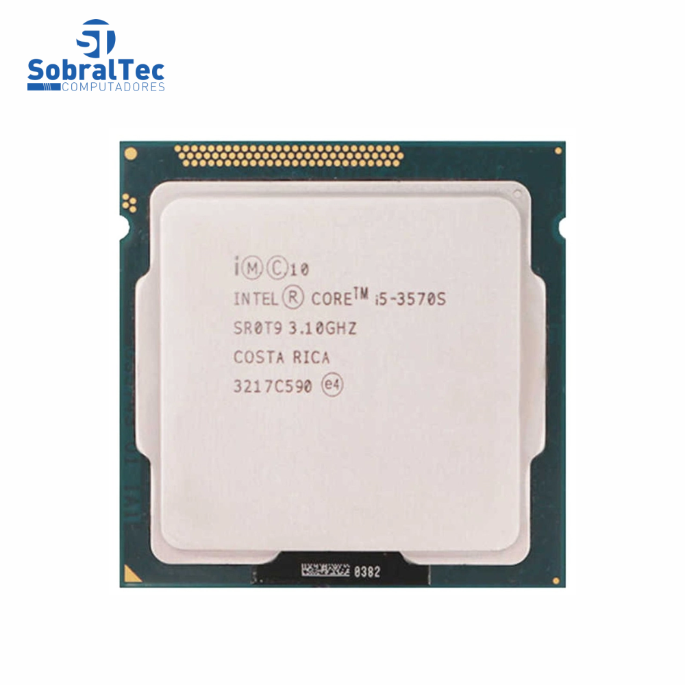 Processador Intel Core i5-3570S 3.10 GHz Quad-Core 6Mb Cache 65W Lga 1155 3ª Geração