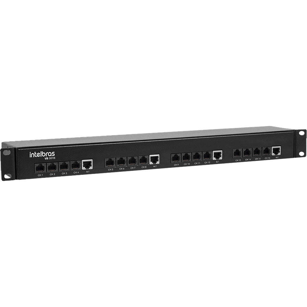 Power Balun 16 canais Intelbras VB 3016 WP - 4K, 2MP, Full HD, HD 720p