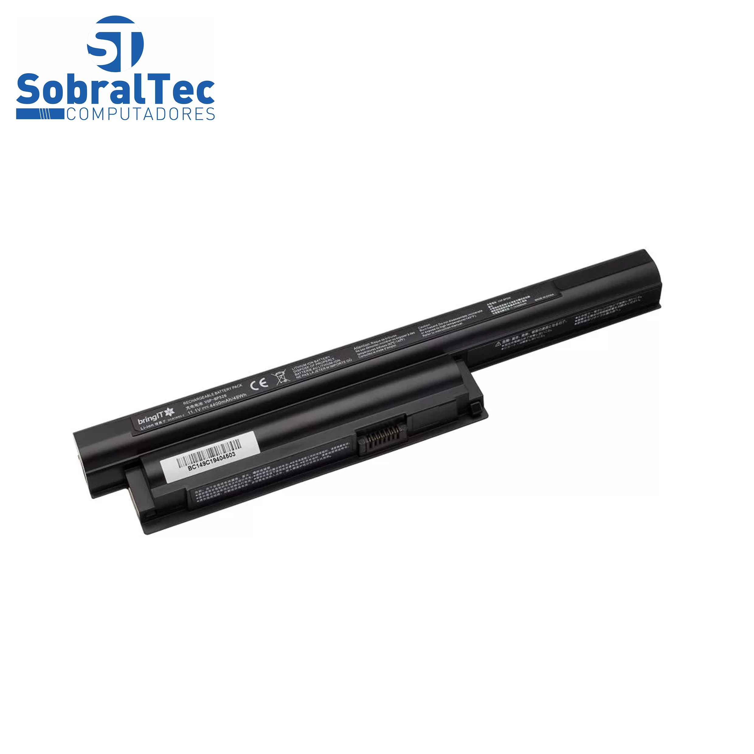 Bateria Notebook  Compatível Sony Bps26 - Cj - 6 Cells - Black - 10.8V