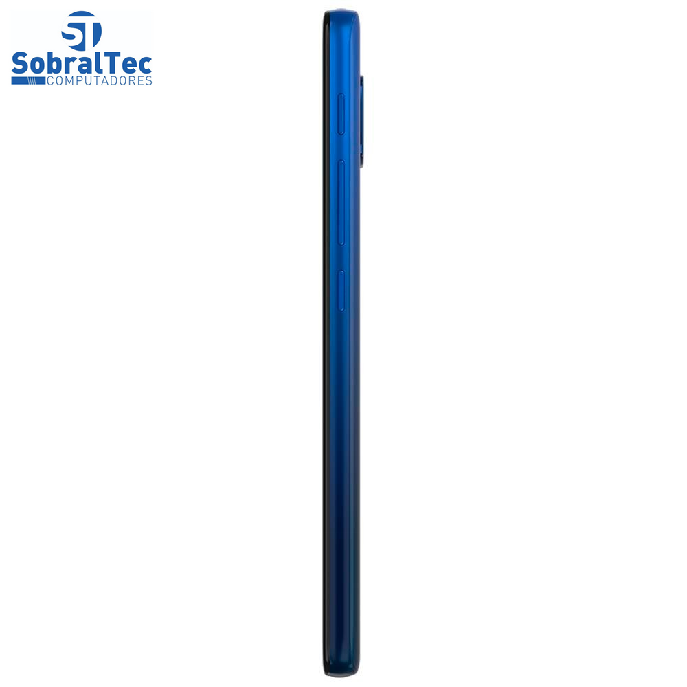 Smartphone Motorola Moto E7 Plus Azul Navy 64GB, 4GB RAM, Tela de 6.5”, Câmera Traseira Dupla, Android 10