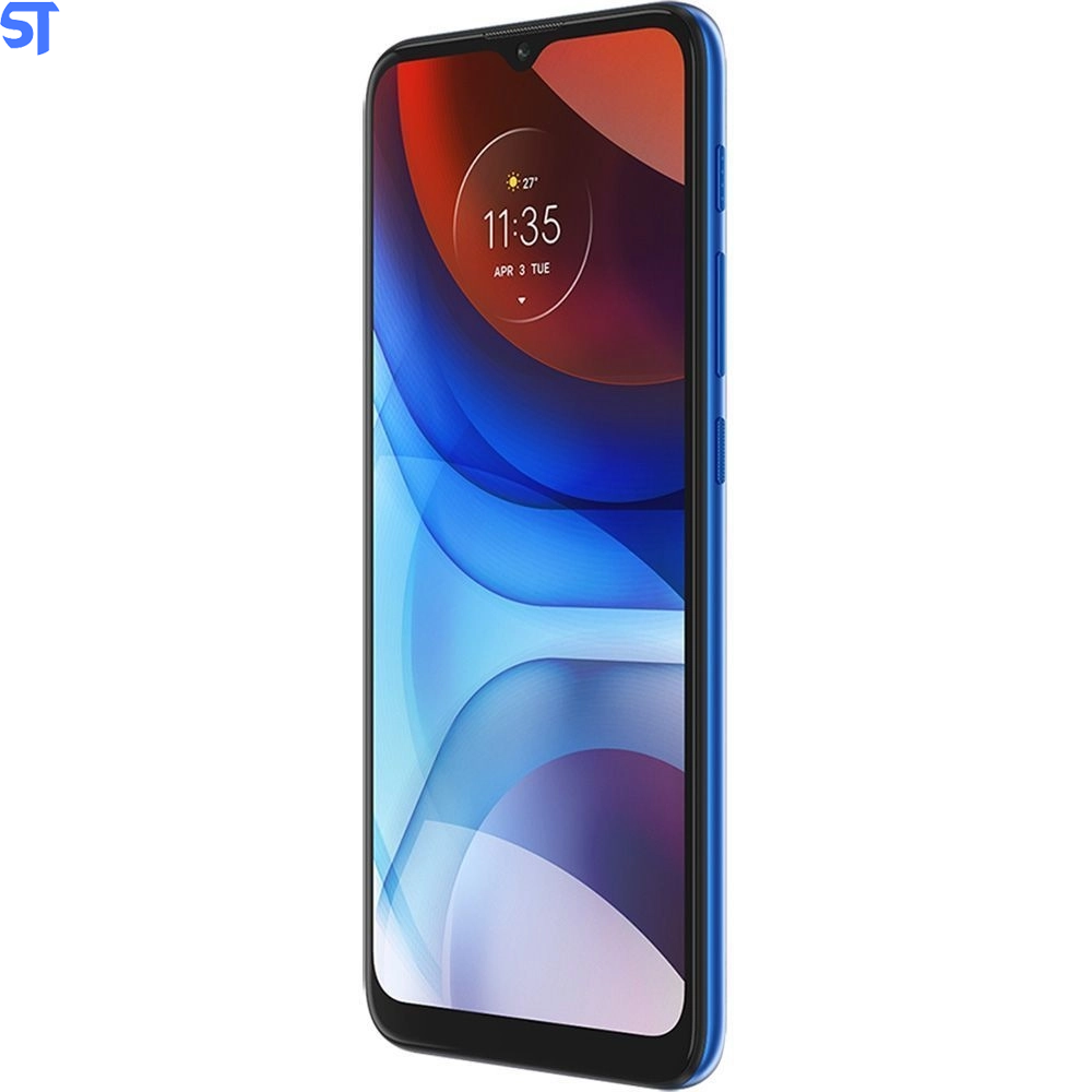 Smartphone Motorola E7 Power, Azul Metálico, Tela de 6.5", Android 10, Câm. Tras. de 13+2MP, Frontal de 5MP, 32GB