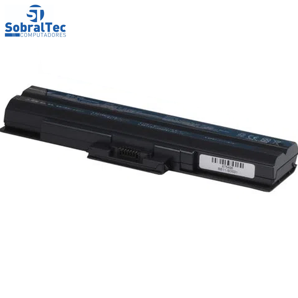 Bateria Notebook Sony Vaio Bps13 -6 Celulas - Preto - 10.8V