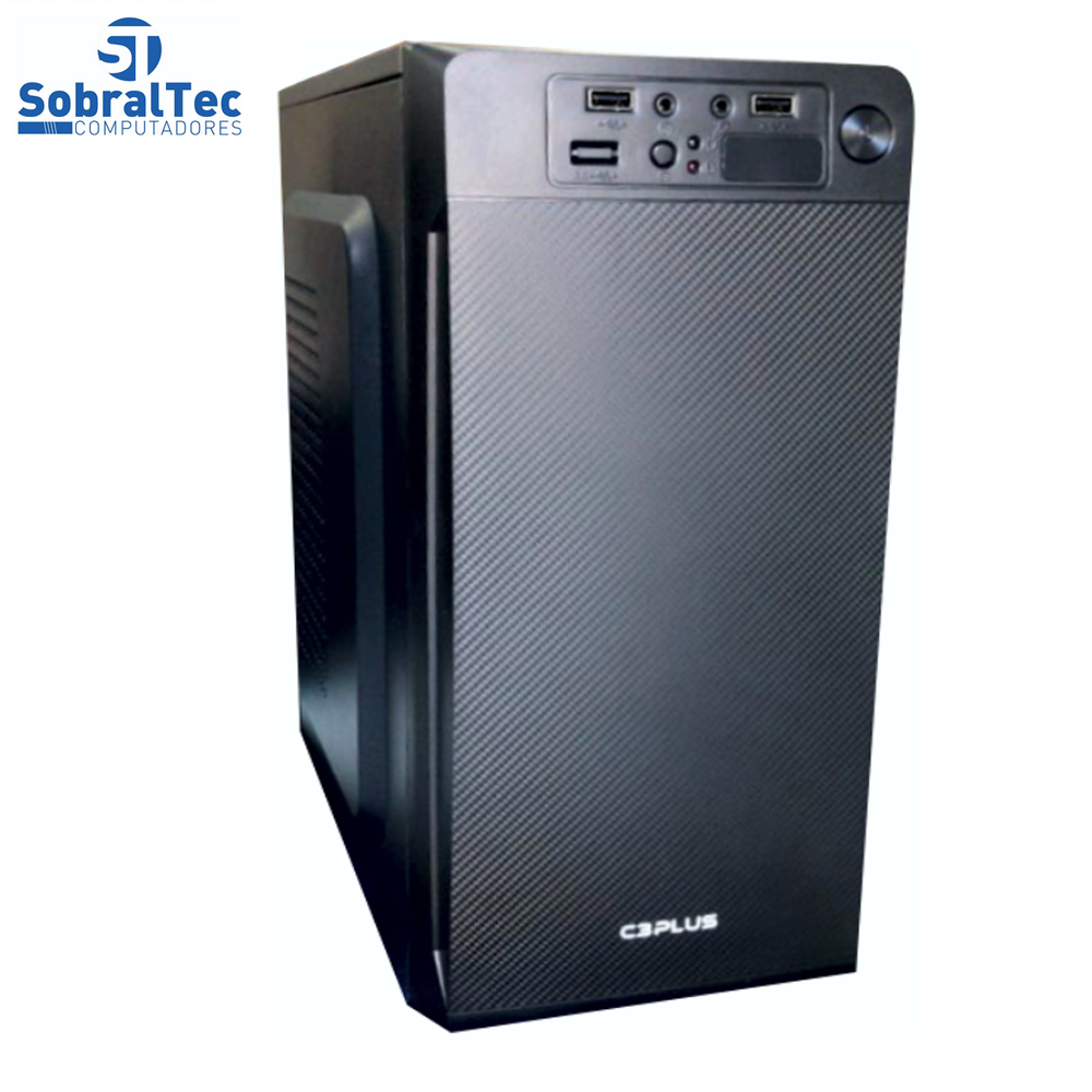 Computador Celeron Dual Core 2,6Ghz -HD SSD 128GB - Memória Ram 4GB- Micro- ATX MT-11BK C3Plus- Windows 10