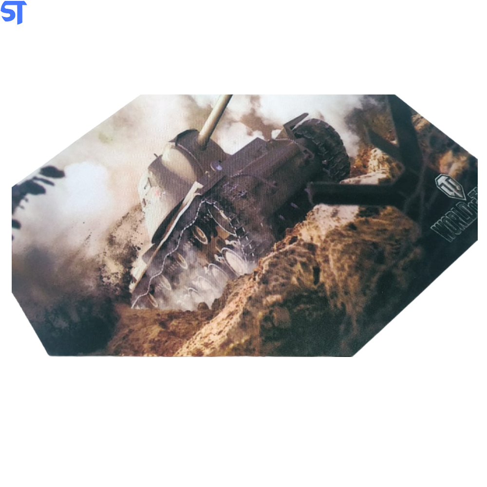 Mouse Pad Antiderrapante Varias Estampas Tanque de Guerra Xgz 180X220X2MM