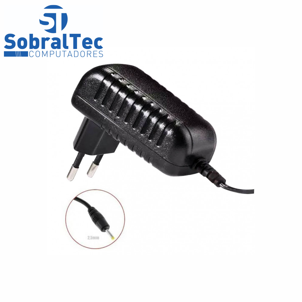 Fonte De Alimentação Uso Geral 5V 2A Plug 2.5X0.7MM Ldt-018