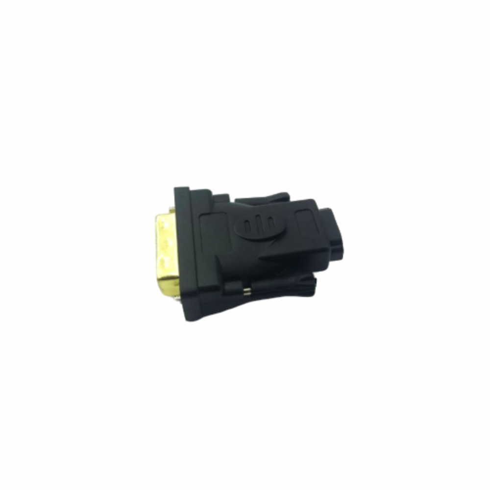 Adaptador Conector Dvi 24+5 Macho x Hdmi Fêmea Banhado a Ouro