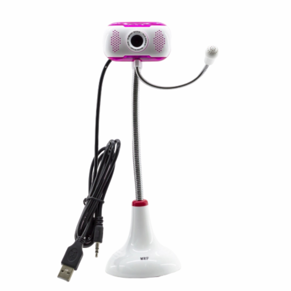 Webcam De Mesa 480 Pixels Com Microfone Cabo Usb Iyigle Eg-072