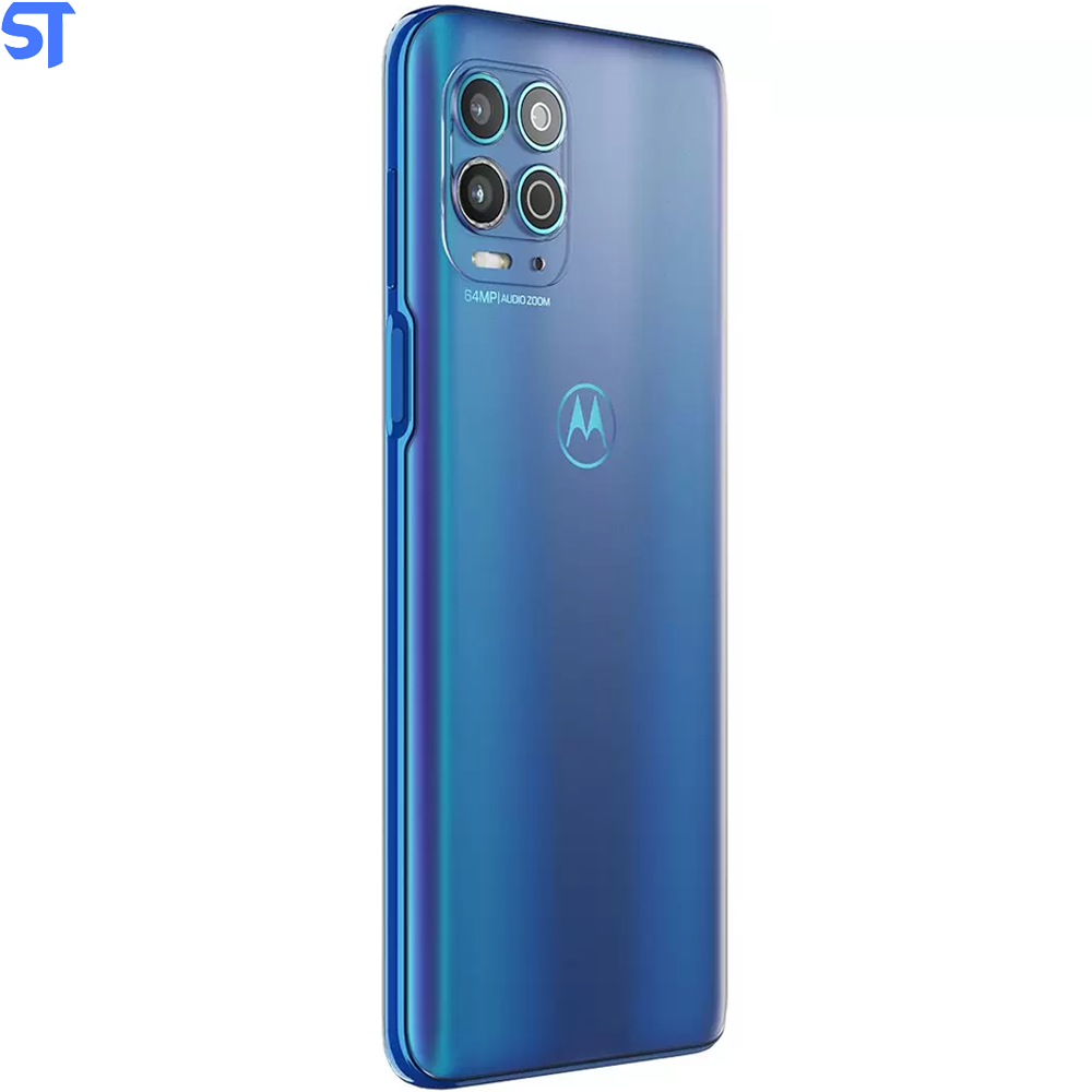 Smartphone Motorola Moto G100 256GB Luminous Ocean - 5G 12GB RAM 6,7” Câm. Quádrupla + Selfie Dupla