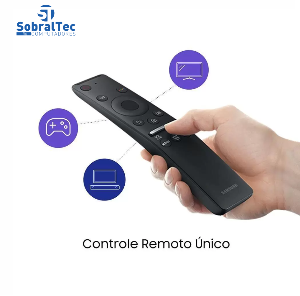 Smart TV Samsung 50 Polegadas UHD 4K Cristal WiFi - USB- HDMI - UN50TU7000GXZD