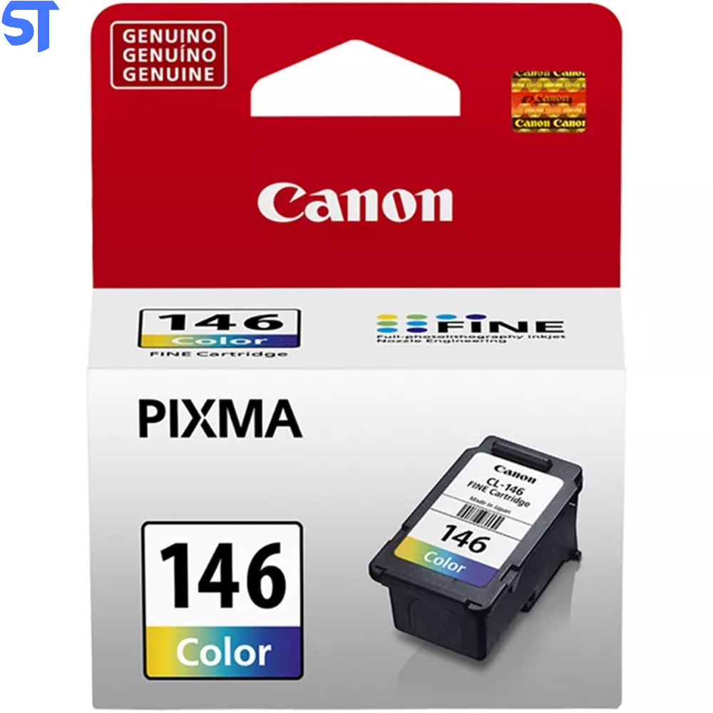 Cartucho de Tinta Canon CL-146 CL146 Colorido | Original 9ml