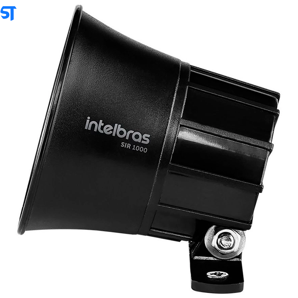 Sirene Para Alarme e Cerca - Intelbras - 105 DB Sir 1000 - Preto