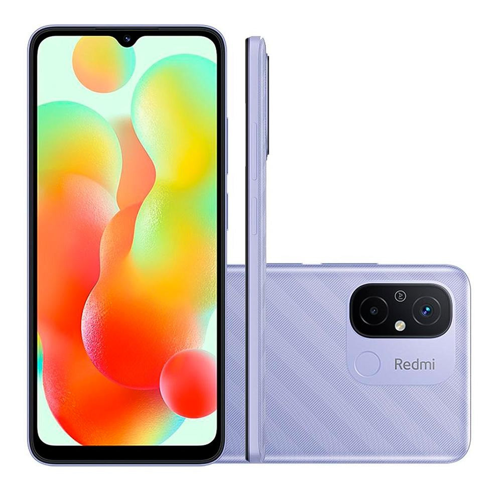 Smartphone Xiaomi Redmi 12C 128GB 4GB Ram Câmera de 50Mp Lavender Purple (ROXO)